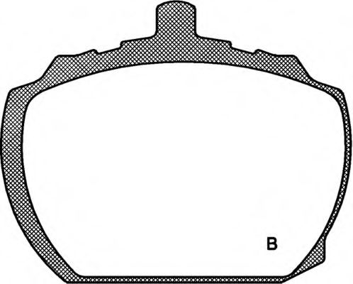 set placute frana,frana disc 2