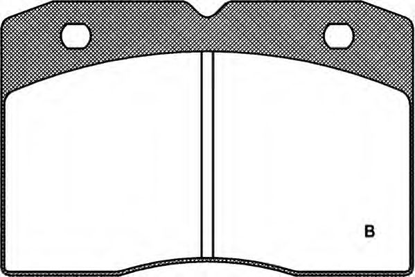 set placute frana,frana disc 2