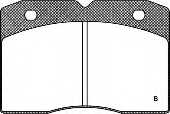 set placute frana,frana disc 2