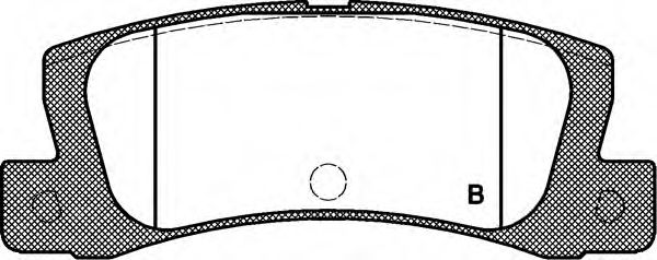 set placute frana,frana disc 2