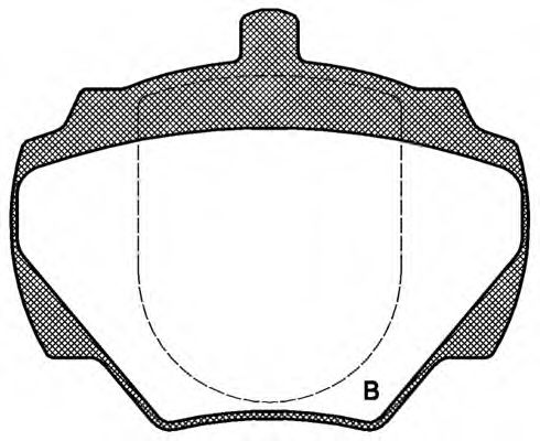 set placute frana,frana disc 2