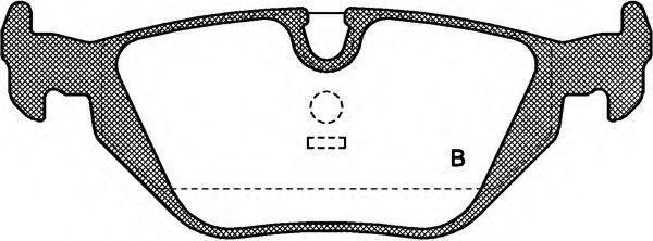 set placute frana,frana disc 2