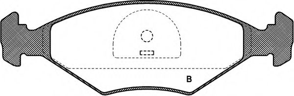 set placute frana,frana disc 2