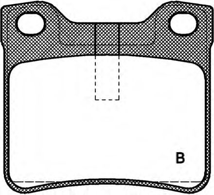 set placute frana,frana disc 2