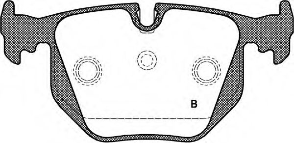 set placute frana,frana disc 2