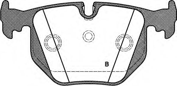 set placute frana,frana disc 2
