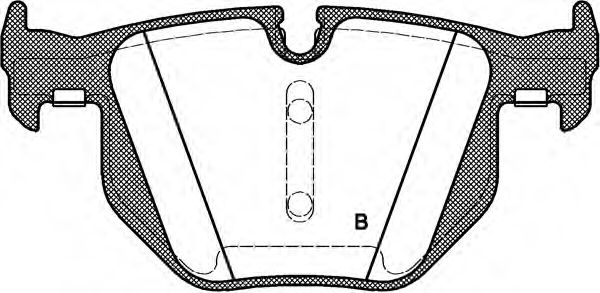 set placute frana,frana disc 2