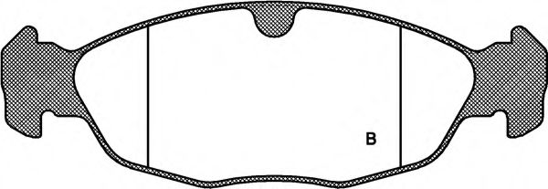 set placute frana,frana disc 2