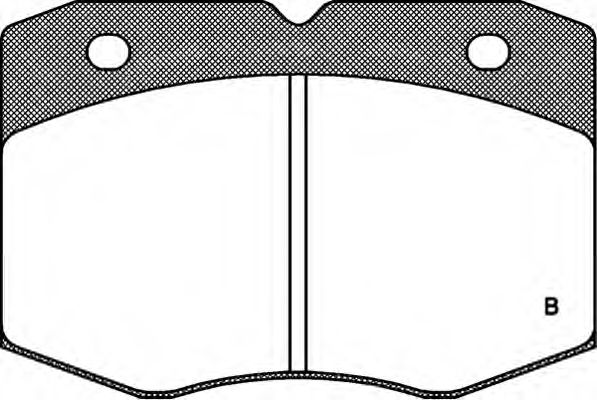 set placute frana,frana disc 2