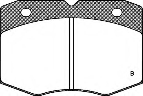 set placute frana,frana disc 2