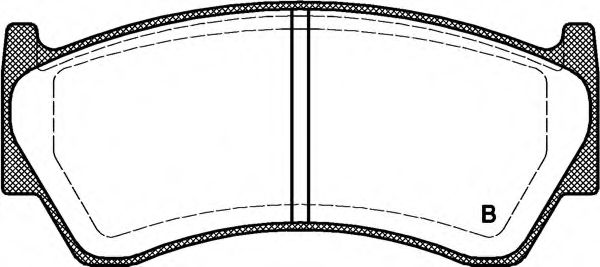 set placute frana,frana disc 2