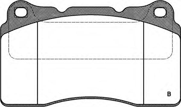 set placute frana,frana disc 2
