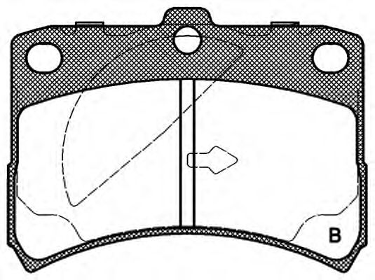 set placute frana,frana disc 2