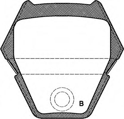 set placute frana,frana disc 2