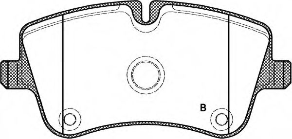 set placute frana,frana disc 2