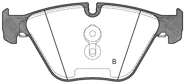 set placute frana,frana disc 2