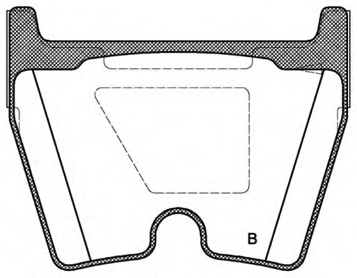 set placute frana,frana disc 2