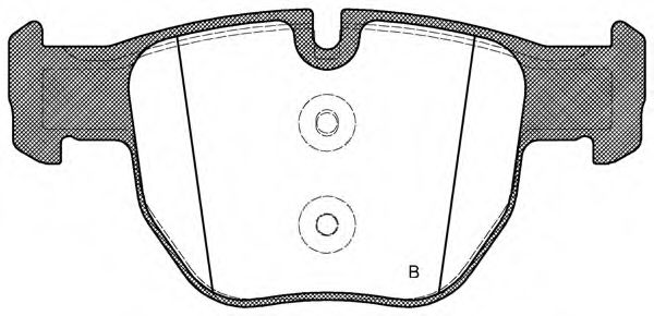 set placute frana,frana disc 2