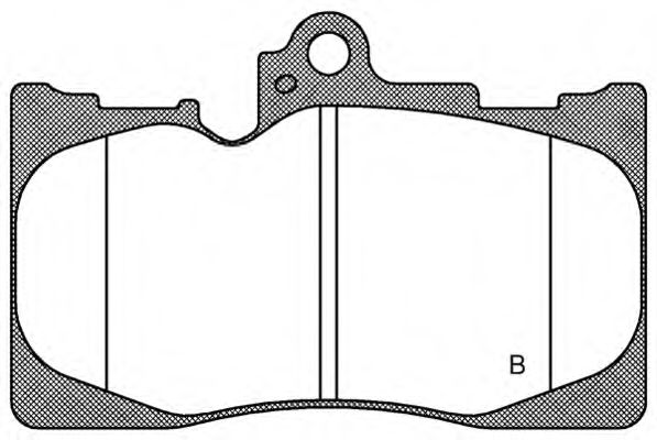 set placute frana,frana disc 2