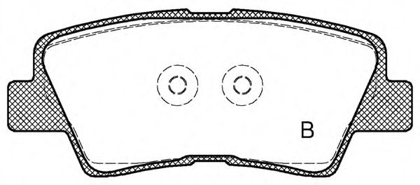 set placute frana,frana disc 2