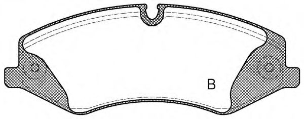 set placute frana,frana disc 2