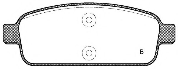set placute frana,frana disc 2