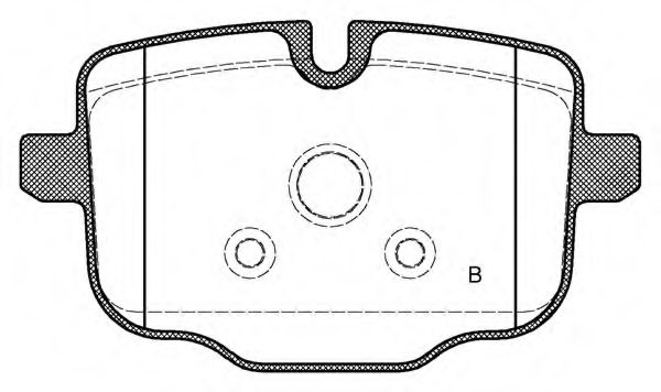 set placute frana,frana disc 2