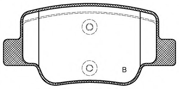 set placute frana,frana disc 2