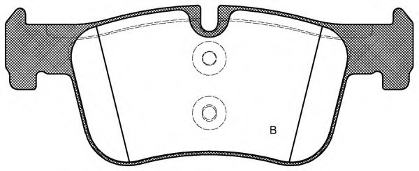 set placute frana,frana disc 2