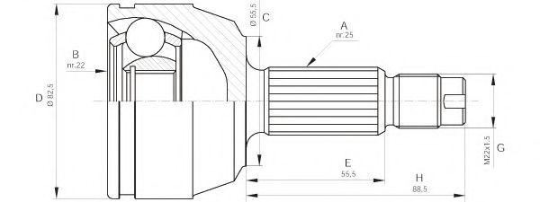 Set articulatie, planetara
