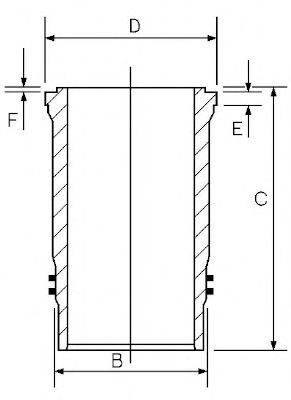 14-452921-10 Camasa cilindru GOETZE ENGINE 