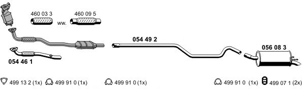 050920 Sistem de esapament ERNST 