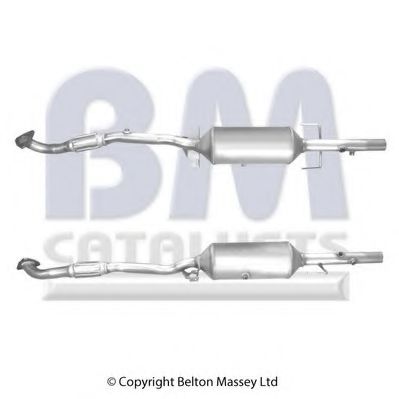 BM11155H Filtru funingine/particule, sist.de esapament BM CATALYSTS 