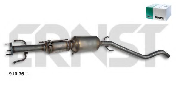 Filtru funingine/particule, sist.de esapament 2