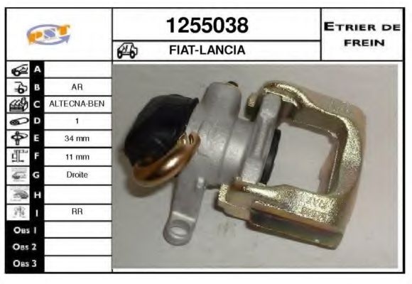 Etrier frana