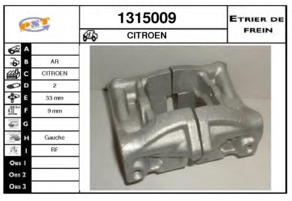 Etrier frana