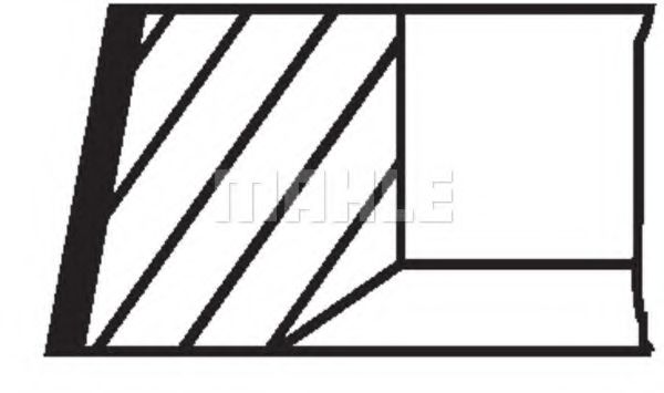Set segmenti piston 2