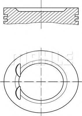 56 08688 1 Piston PERFECT CIRCLE 