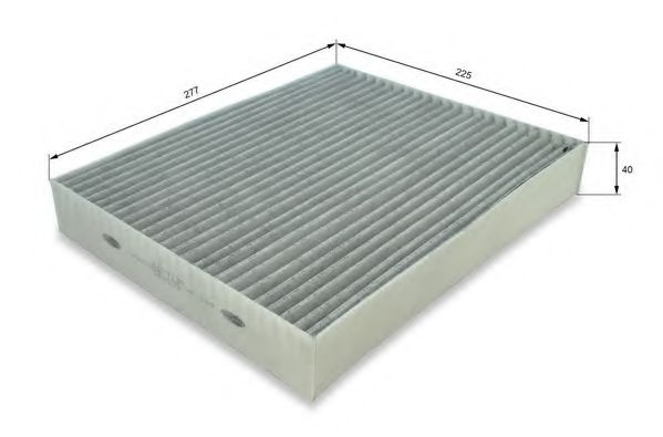 EKF413A Filtru, aer habitaclu COMLINE 