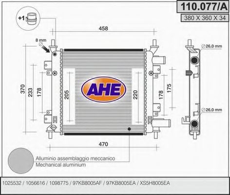 Radiator, racire motor