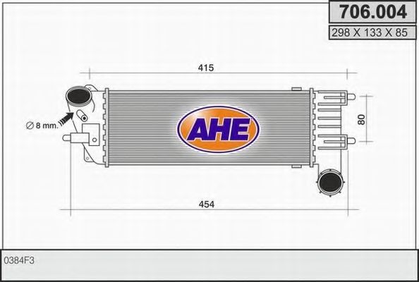 Intercooler, compresor