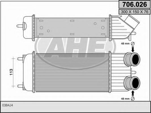 Intercooler, compresor
