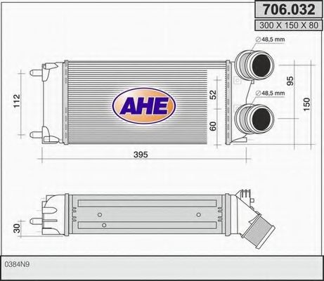 Intercooler, compresor