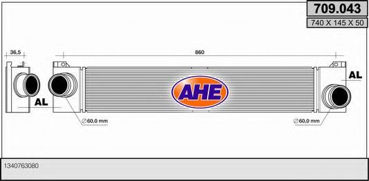 Intercooler, compresor