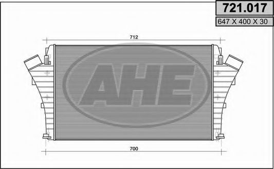 Intercooler, compresor
