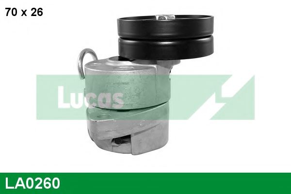LA0260 rola intinzator,curea transmisie LUCAS ENGINE DRIVE 