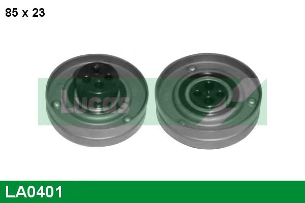 LA0401 rola intinzator,curea transmisie LUCAS ENGINE DRIVE 