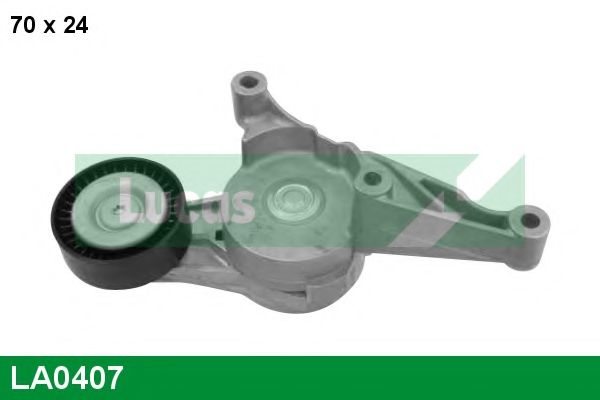LA0407 intinzator,curea transmisie LUCAS ENGINE DRIVE 