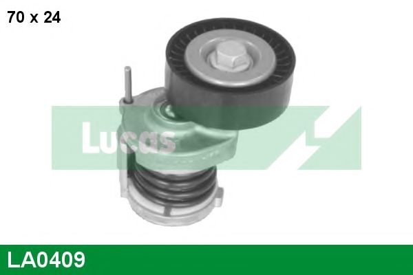 LA0409 intinzator,curea transmisie LUCAS ENGINE DRIVE 