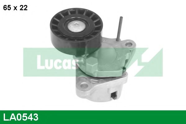 LA0543 Rola ghidare/conducere, curea transmisie LUCAS ENGINE DRIVE 